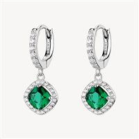 Earrings Brosway Woman FANCY LIFE GREEN in Silver Zirconia FLG142 - FLG142